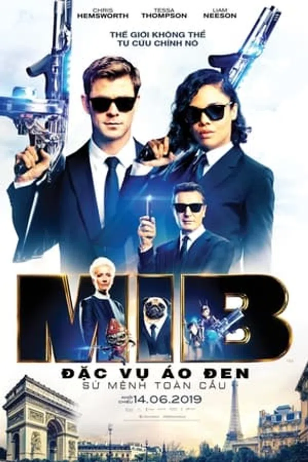 Poster phim Đặc Vụ Áo Đen: Sứ Mệnh Toàn Cầu trên Xem Phim Fun