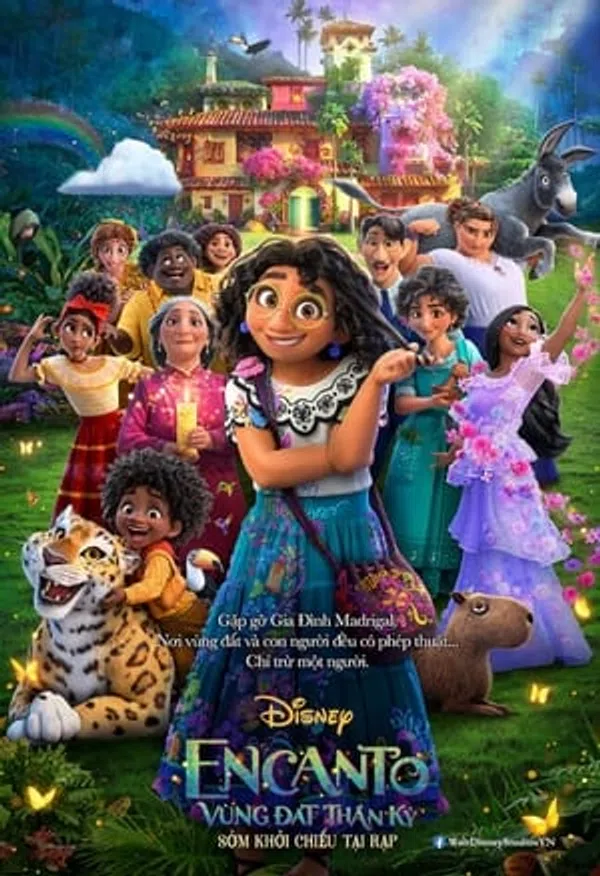 Poster phim Encanto: Vùng Đất Thần Kỳ trên Xem Phim Fun