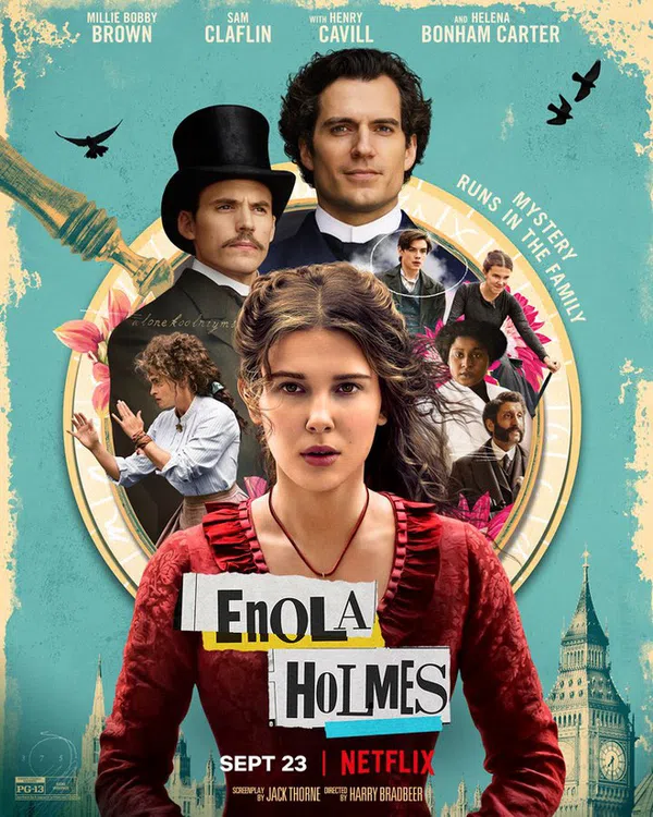 Poster phim Nữ Thần Thám Enola Holmes trên Xem Phim Fun