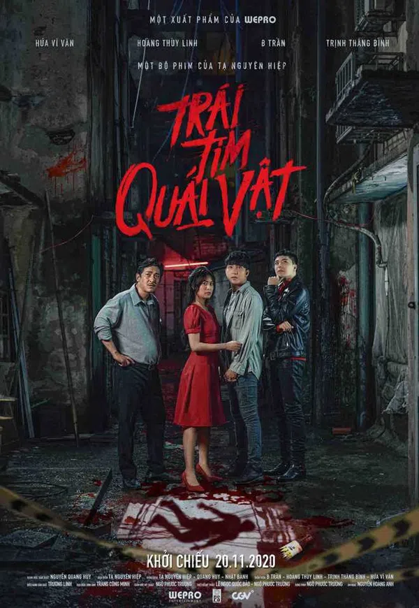 Poster phim Trái Tim Quái Vật trên Xem Phim Fun